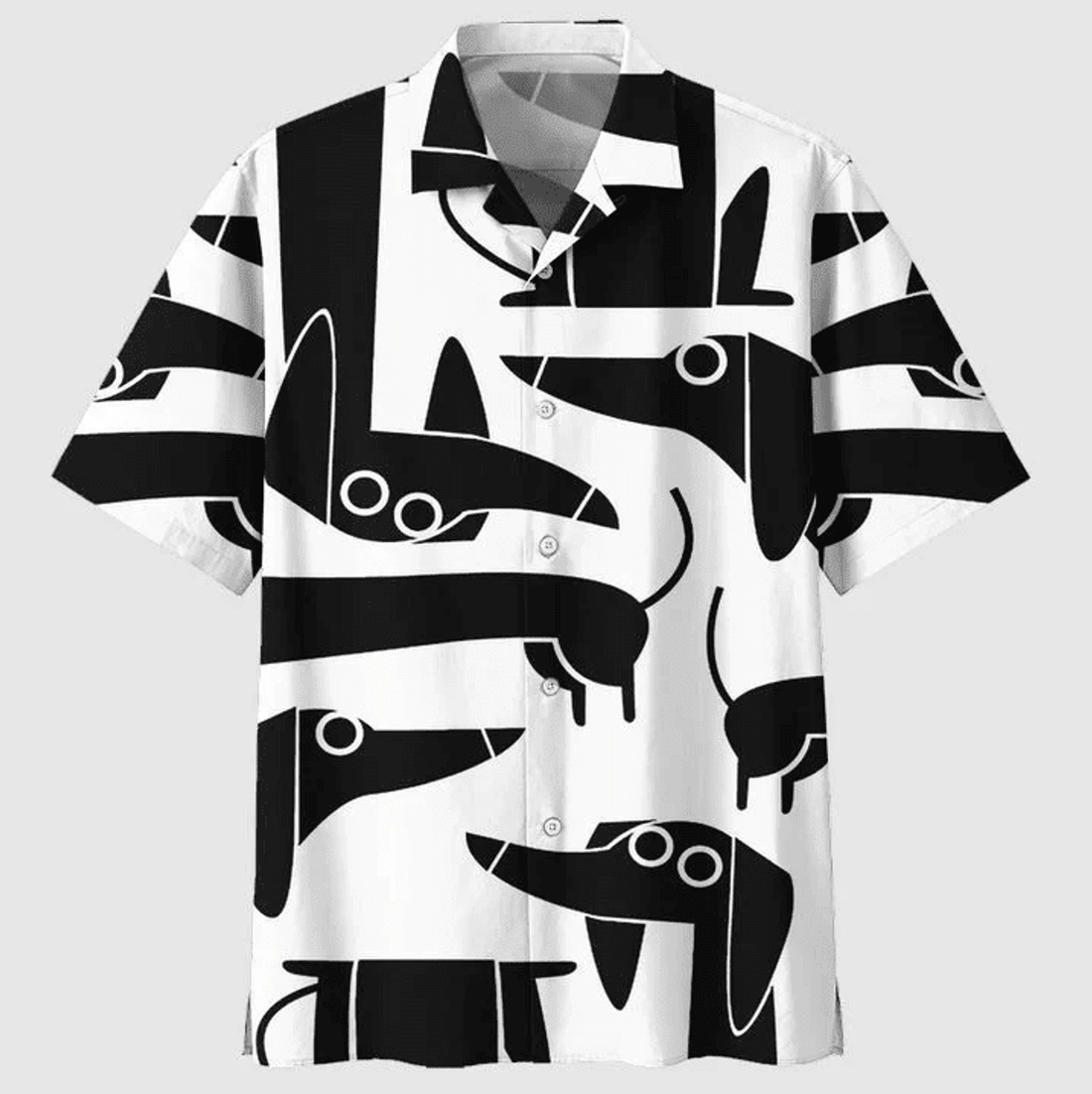 Funny Dachshund Hawaiian Shirt, Gift for Men Women Love Dog