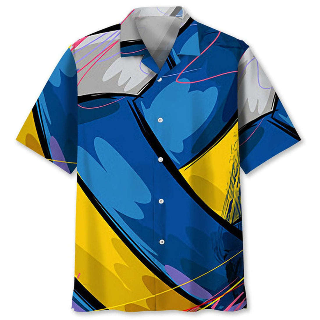 Volleyball Colorful Hawaiian Shirt, Volleyball Pattern 3D Shirt, Gift for Volleyball Lovers