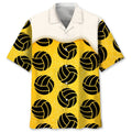 Volleyball Beer Hawaiian Shirt, Gift for Volleyball Lovers, Beer Shirt