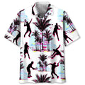 Tennis Abstract Background Hawaiian Shirt, Aloha Shirt, Casual Shirts, Shirt For Men, Short Sleeves Shirt, Beach Shirt