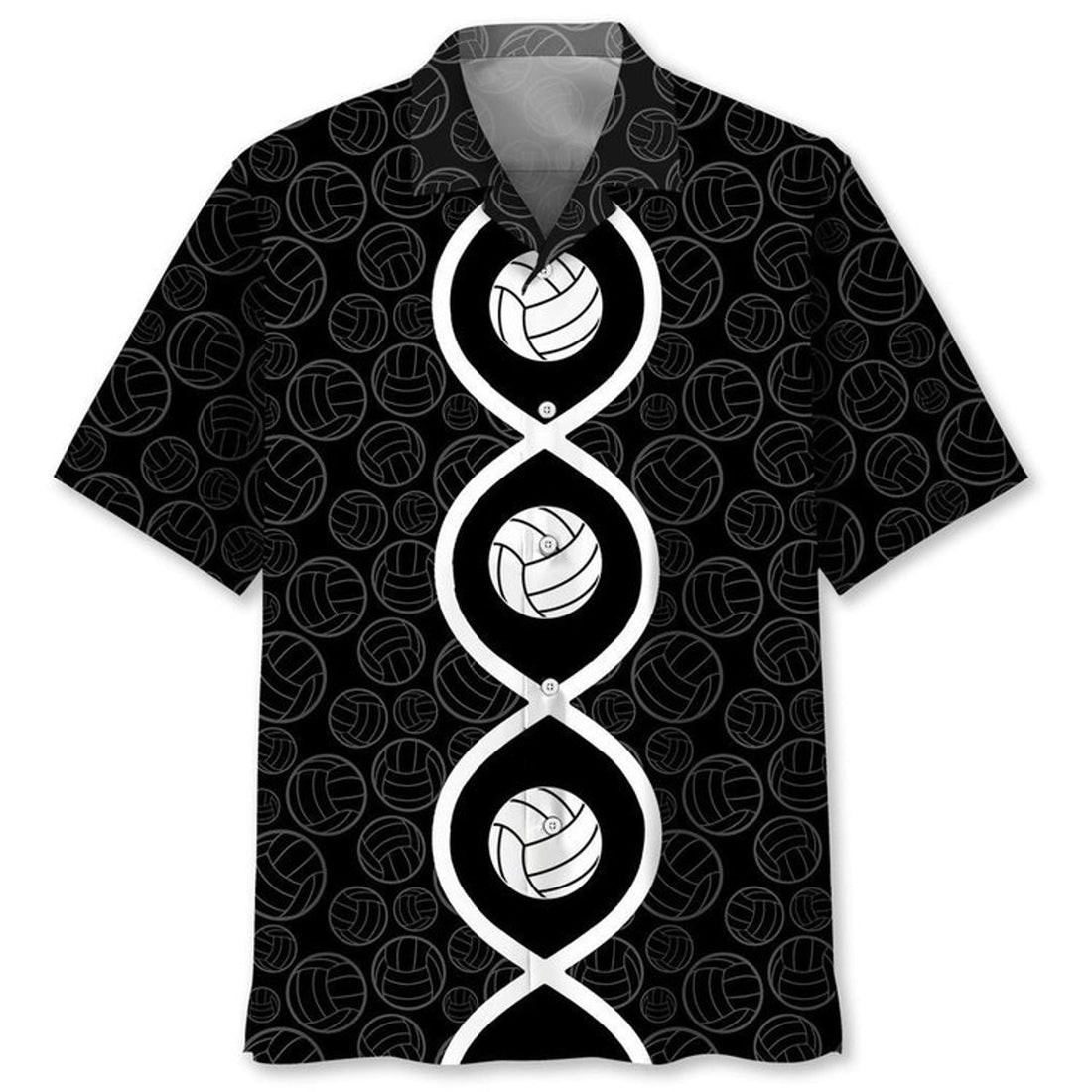 Volleyball Dna Hawaiian Shirt, Perfect Shirt for Volleyball Players