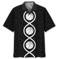 Basketball Dna Hawaiian Shirt, Gift for Basketball Player, Hawaiian Shirt for Men