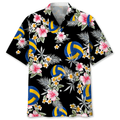 Volleyball Flower Hawaiian Shirt, Idea Shirt for Volleyball Players Team