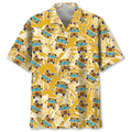 School Bus Tropical Hawaiian Shirt, Perfect Shirt for School Bus Driver