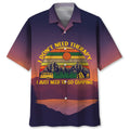 Camping Vintage Hawaiian Shirt, I Don't Need Therapy I Just Need To Go Camping Shirt