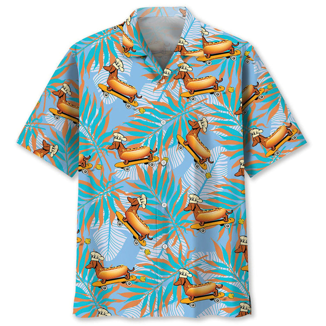Funny Dachshund Hawaiian Shirt, Gift for Men Women Love Dog