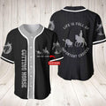 Custom Cutting Horse Grey Important Choice Personalized Baseball Jersey