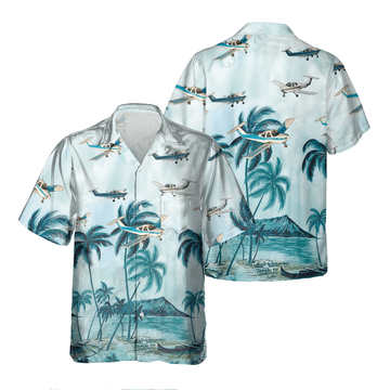 BEECHCRAFT SKIPPER Hawaiian Shirt, Hawaiian Shirt for Men Dad Veteran, Patriot Day