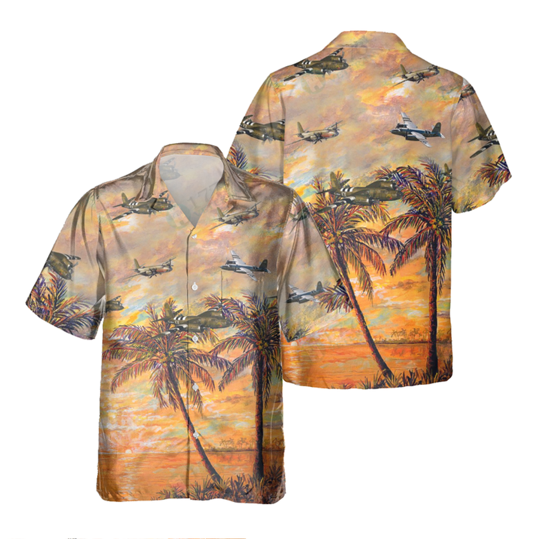 B-26 MARAUDER Dragon Hawaiian Shirt, Hawaiian Shirt for Men Dad Veteran, Patriot Day