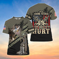 I'm A Marine Veteran I Can Fix Stupid But It's Gonna Hurt All Over Printed Shirt