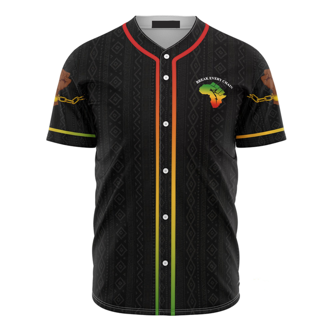 Juneteenth 1865 Is My Independence Day African Baseball Jersey Shirt