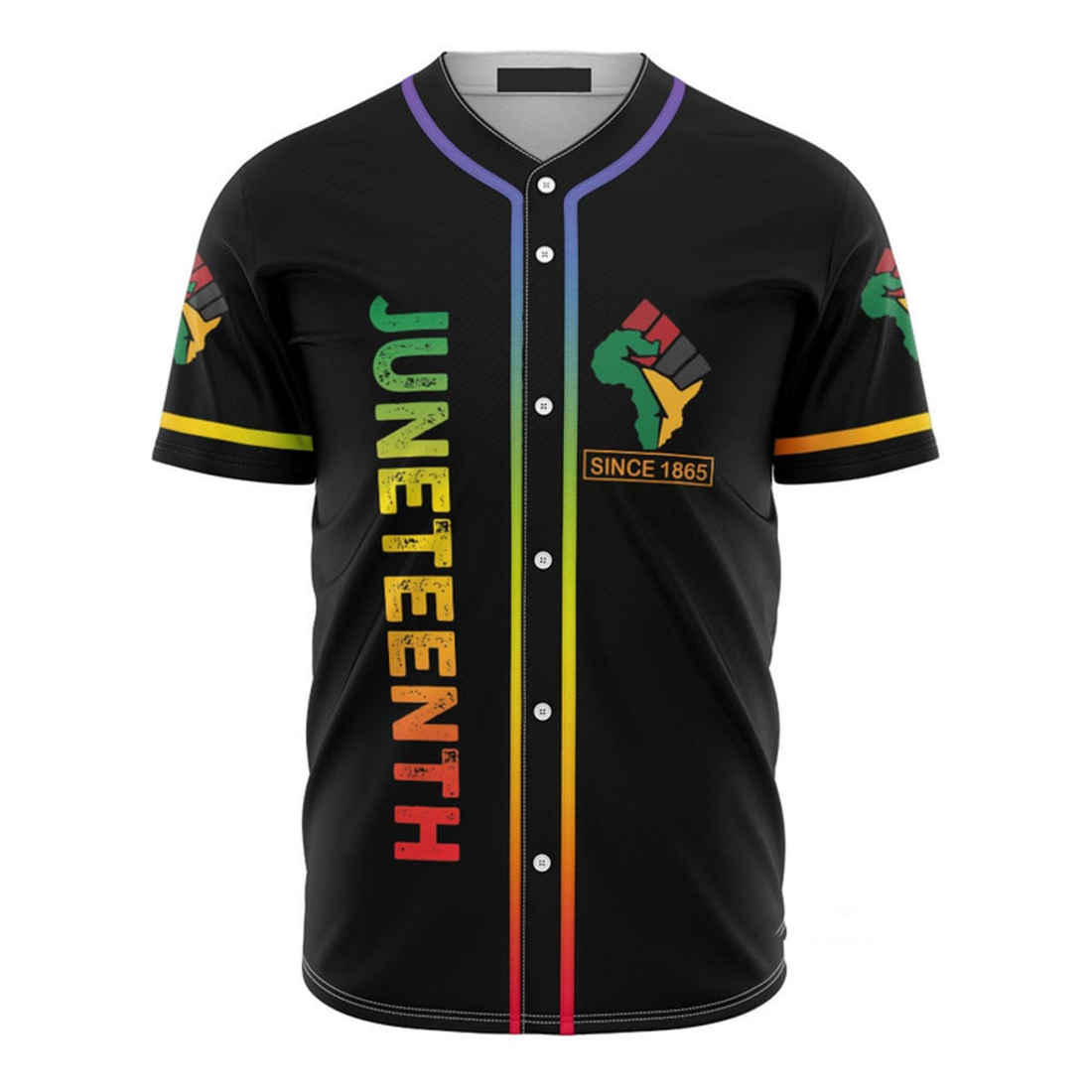 Juneteenth Since 1865 Dream Like Martin Baseball Jersey Shirt