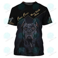 FUNSTUFFPRINT Love Cane Corso 3D Shirt Gift For Cane Corso Lovers, Christmas Dog Memorial Gifts for loss of Dog 3D T-shirt
