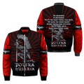 FUNSTUFFPRINT Premium Bomber Jacket Winged Hussars 3D All Over Print 3D Bomber Jacket