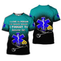 FUNSTUFFPRINT Black and Green Sunflower Nurse 3D Shirt, Nurse Apparel Gift Idea For Nurse 3D T-shirt