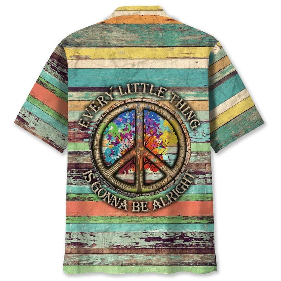 Hippie Bekind Hawaiian Shirts For Men And Woman, Hawaiian Shirt For Hippie, Hippie Art On Aloha Beach Shirt