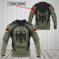 FUNSTUFFPRINT Customize Germany Black Coat Of Arms 3D Hoodie and Zip Hoodie