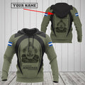 FUNSTUFFPRINT Customize Honduras Black Coat Of Arms 3D Hoodie and Zip Hoodie