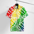 Beach Shirt Lgbt Hawaiian Shirt Lgbt Pride Straight Rainbow Colors Hawaii Tshirt , Aloha Shirt