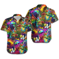 Beach Shirt Hawaii Shirt Lgbt Dragon Rainbow , Hawaiian Lgbt Shirt