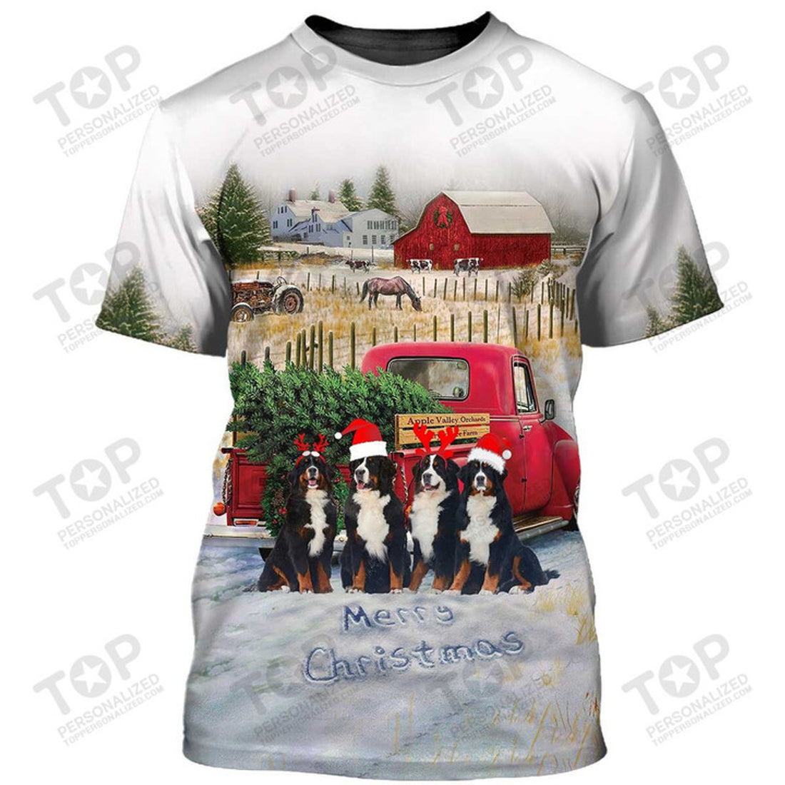 Dog Christmas T-Shirt, Dog T-Shirt For Humans