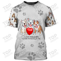 I Just Freaking Love Pitbulls T-Shirt, Dog T-Shirt For Humans