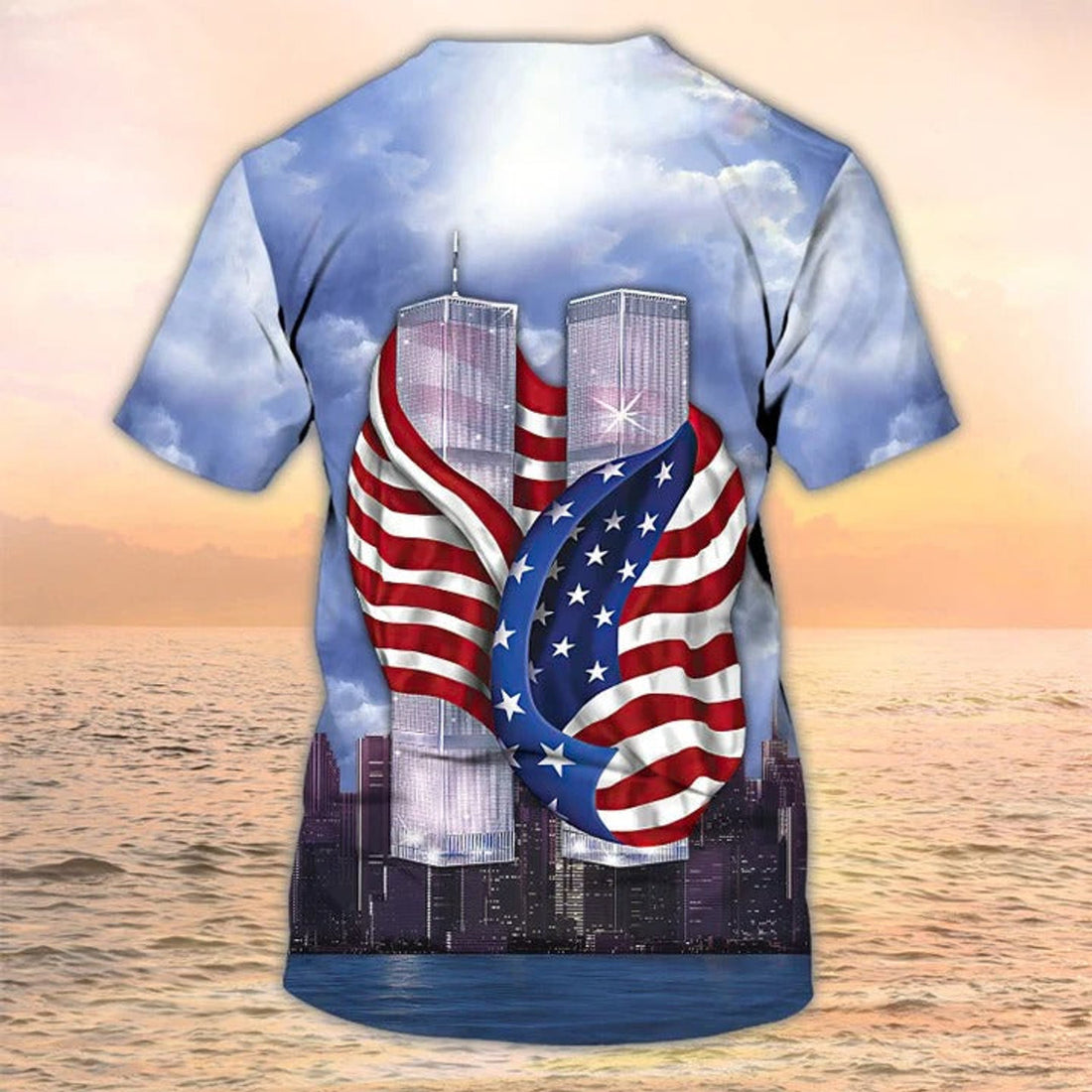 FUNSTUFFPRINT All Gave Some Some Gave All 3D T-Shirt Men Women 11 Sep American Memorial Shirt 3D T-shirt