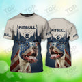 Pitbull America T-Shirt, Pitbull T-Shirt, Dog T-Shirt