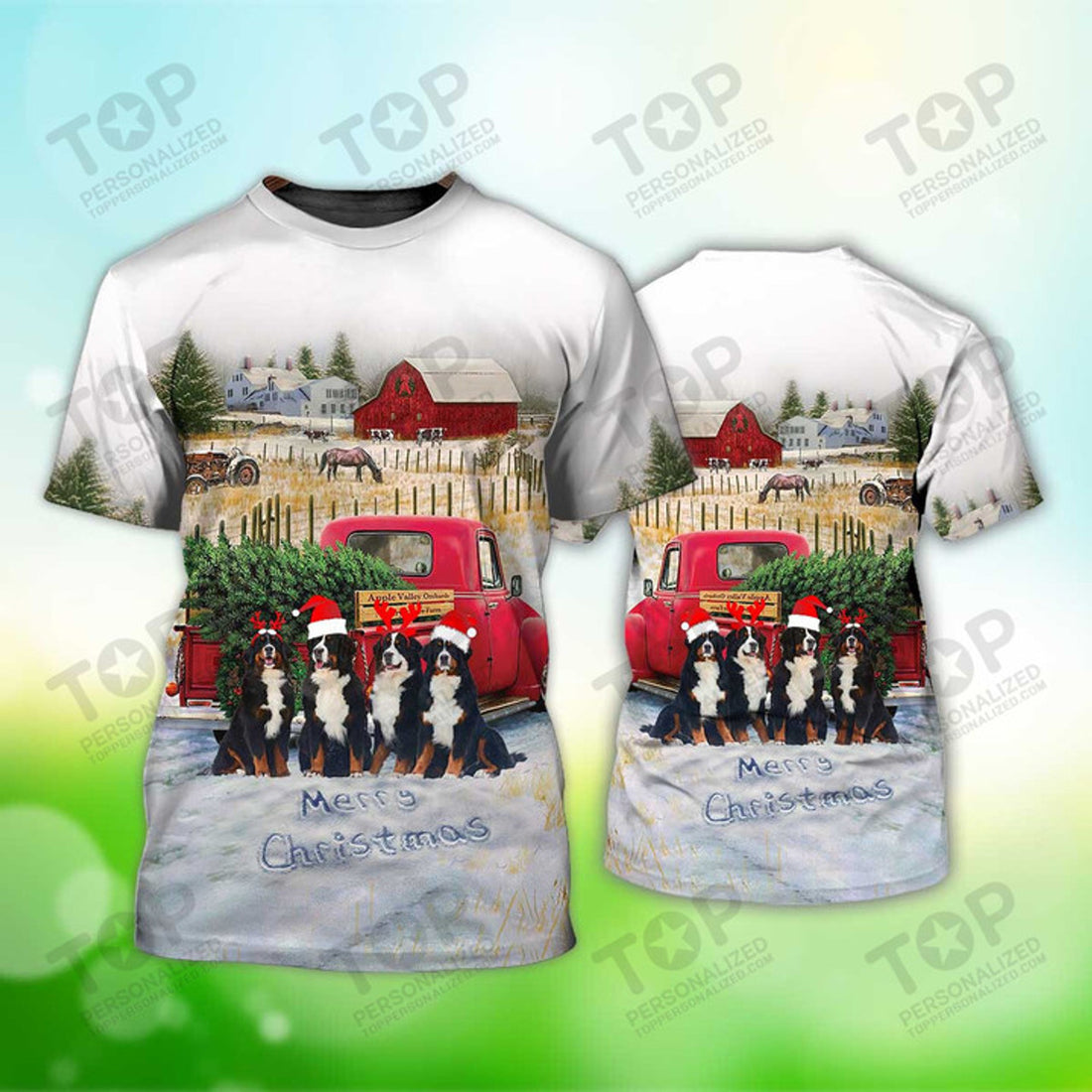 Dog Christmas T-Shirt, Dog T-Shirt For Humans