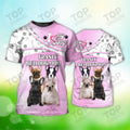 France Bulldog Mom T-Shirt, Dog T-Shirt For Humans