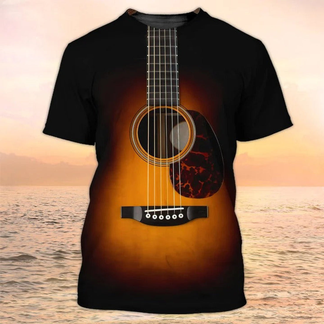 FUNSTUFFPRINT Bass Player T-Shirt, Guitar T-Shirts, Guitar Shirts For Men Women 3D T-shirt