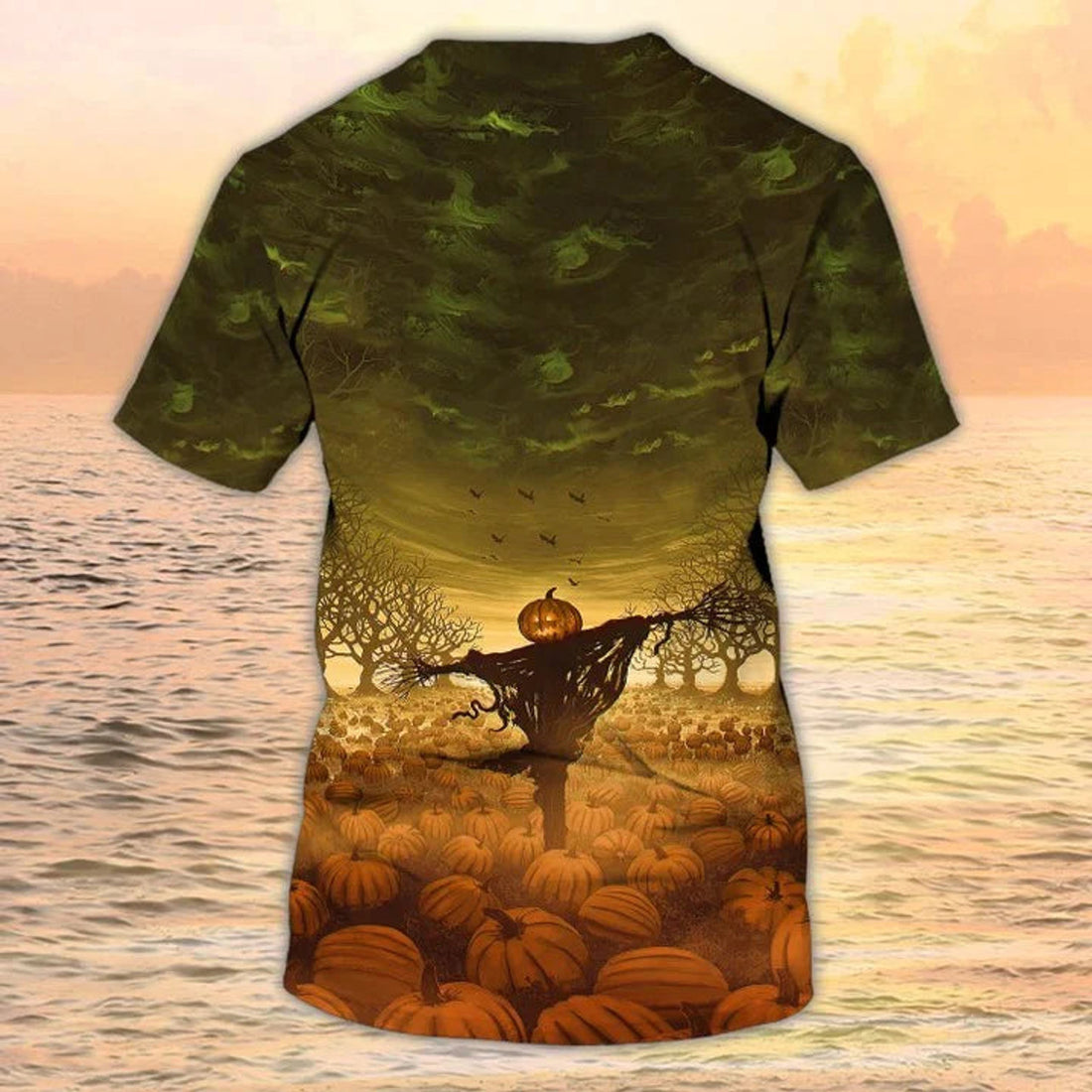 Mens Halloween Shirt, Halloween Ghost All Over Print T-Shirts, Halloween 3D Shirts For Adults