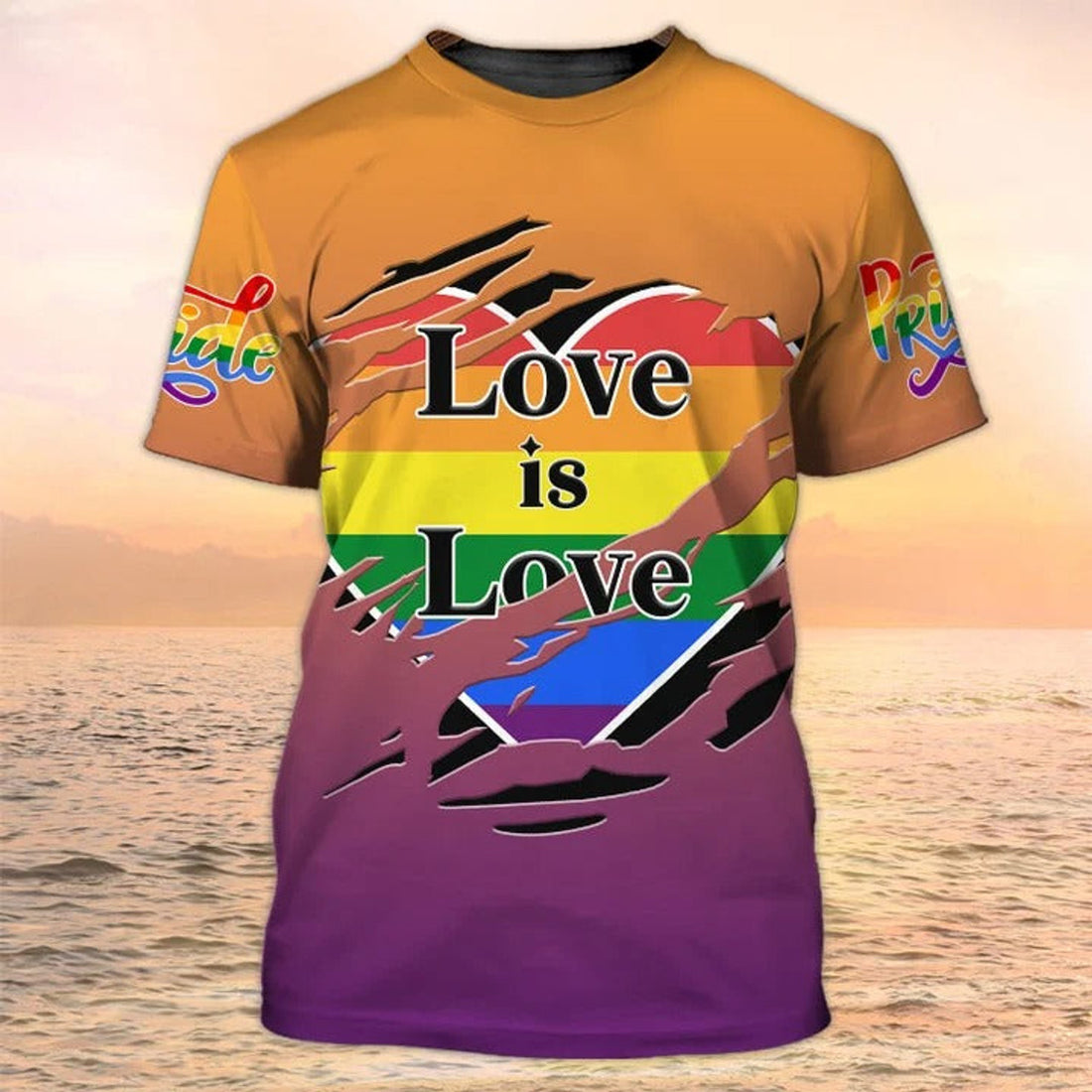 FUNSTUFFPRINT Funny Pride Shirts, Rainbow LGBT, LgbT-Shirt, Pride Tee Shirt 3D T-shirt