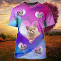 British Shorthair Cat 3D T-Shirt