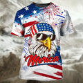 Happy Independence Day America Eagle