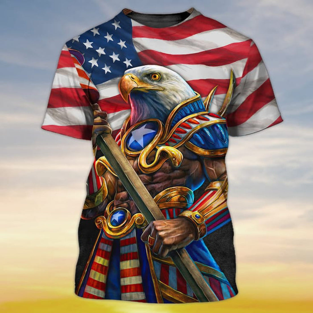 Eagle Pride American 3D T-Shirt