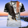 Eagle Snow 3D All Over Print T-Shirt
