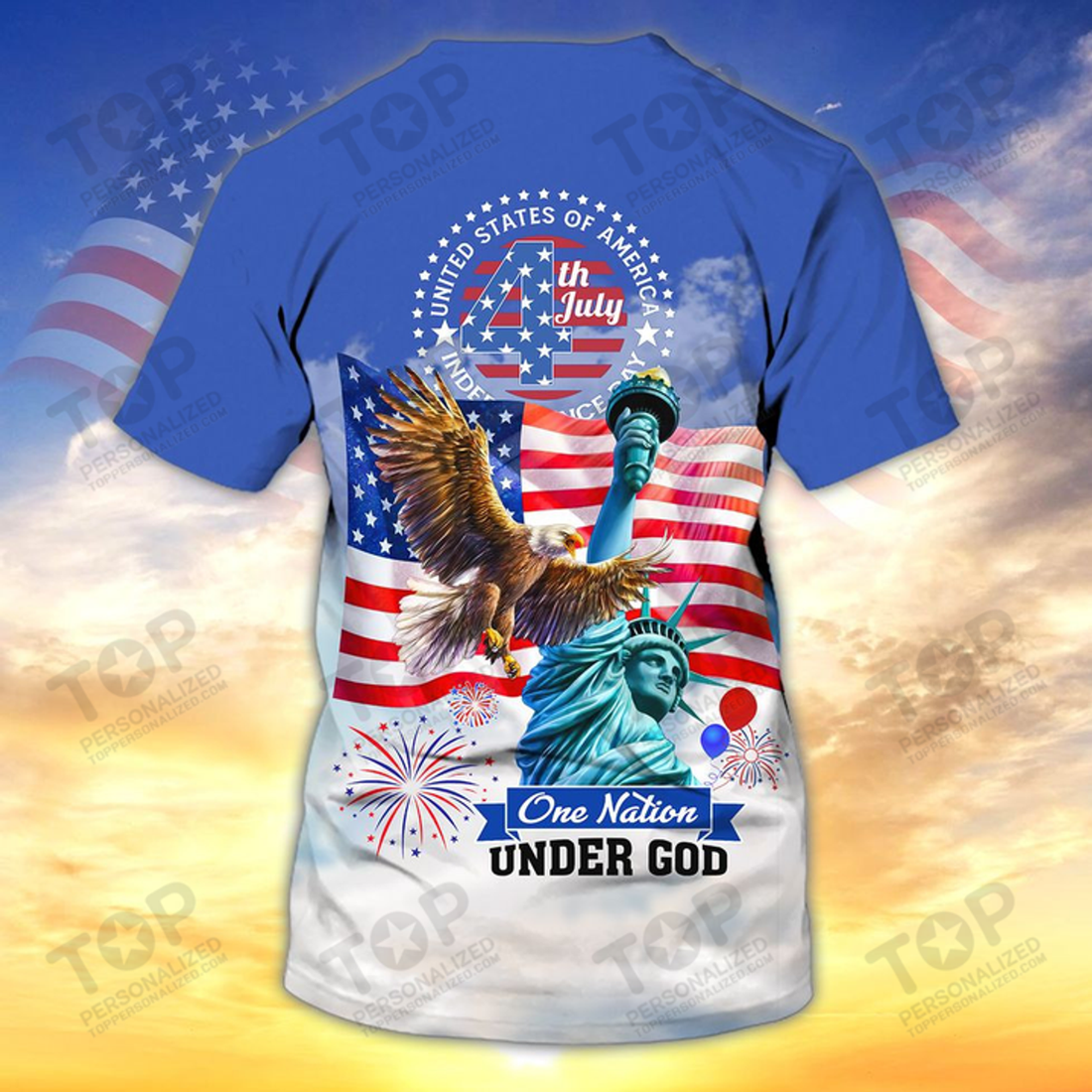 Eagle Independence Day T-Shirt