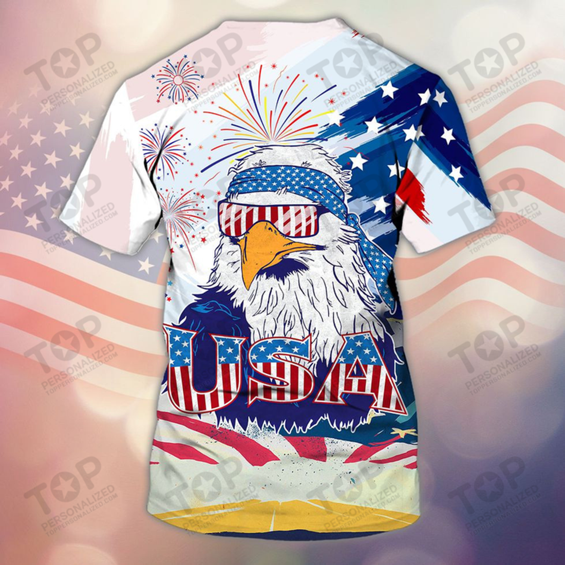 Eagle Usa Independence Day T-Shirt