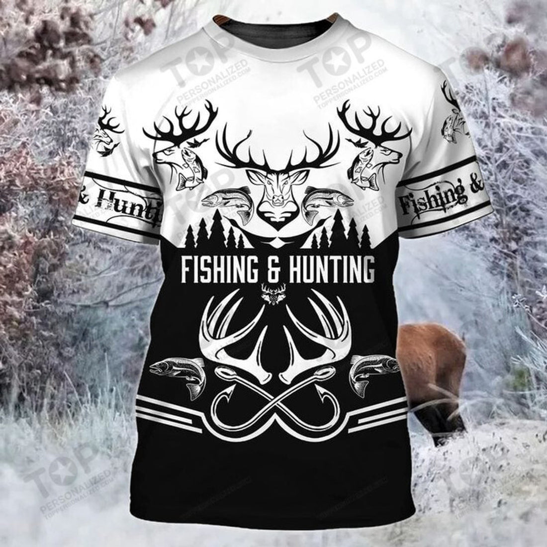 Full Print - Fishing 3D T-Shirt