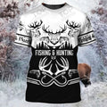 Full Print - Fishing 3D T-Shirt