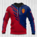 FUNSTUFFPRINT Custom Name Norway Hoodie Norway Flag Wing 3D Hoodie and Zip Hoodie