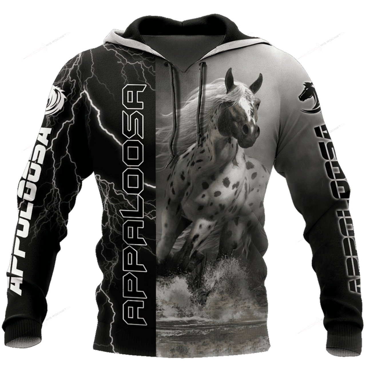 FUNSTUFFPRINT Appaloosa Horse design for men and women 3D Hoodie and Zip Hoodie