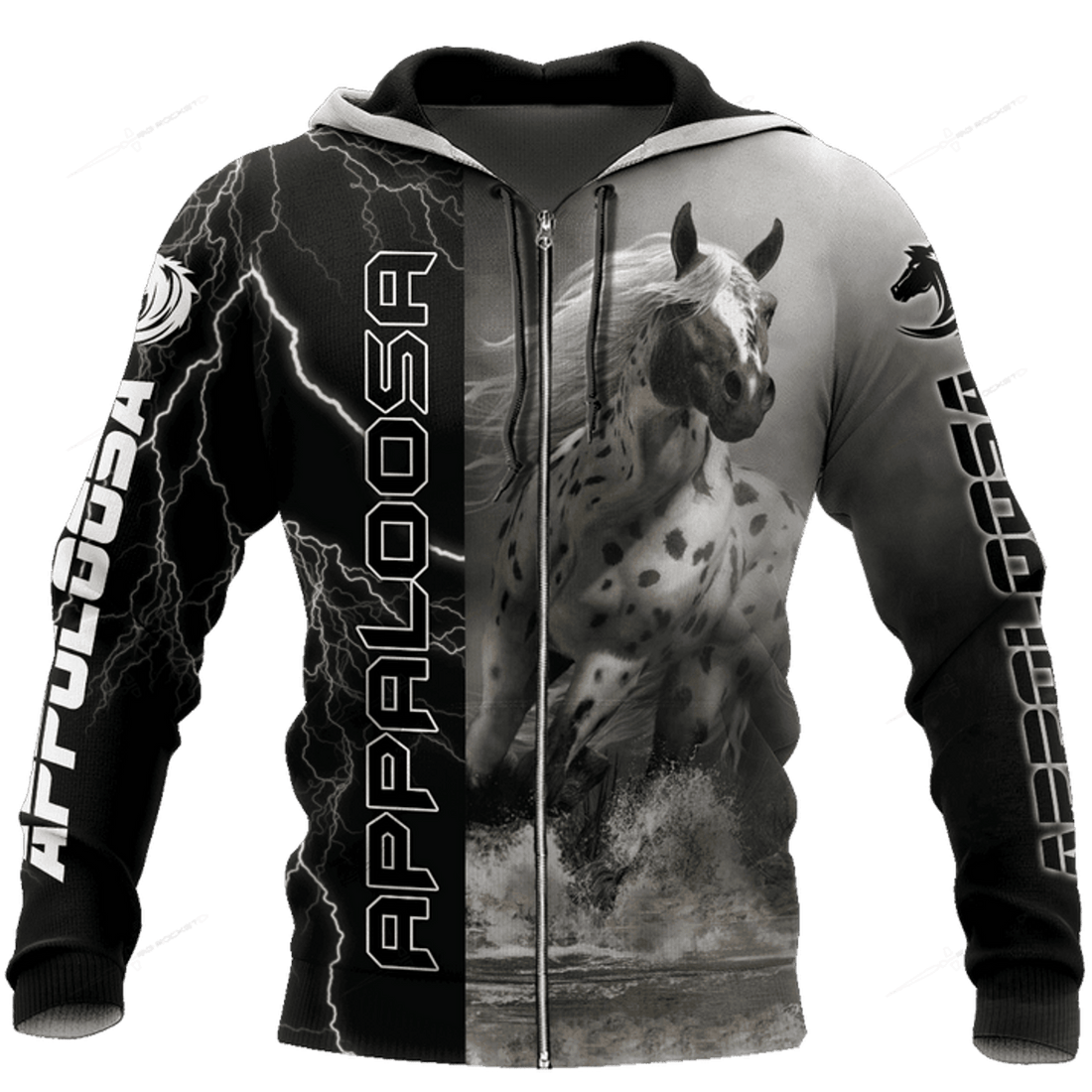 FUNSTUFFPRINT Appaloosa Horse design for men and women 3D Hoodie and Zip Hoodie