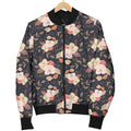 FUNSTUFFPRINT Autumn Fall Floral - Women's 3D Bomber Jacket