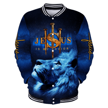 FUNSTUFFPRINT The Lord Baseball Jacket 3D Baseball Jacket