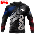 FUNSTUFFPRINT Personalized New Zealand Maori Manaia Pounamu 3D Hoodie and Zip Hoodie