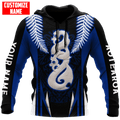 FUNSTUFFPRINT Personalized New Zealand Aetearoa Maori Manaia Pounamu All Over Printed 3D Hoodie and Zip Hoodie