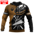 FUNSTUFFPRINT Personalized Name Carpenter 3D Hoodie and Zip Hoodie