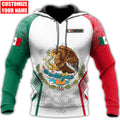 FUNSTUFFPRINT Personalized Mexican New 3D Hoodie and Zip Hoodie